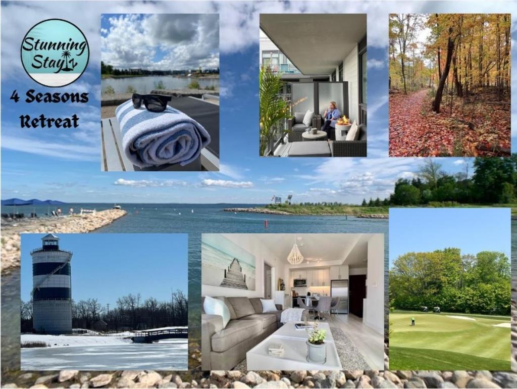 Stunning Stayz At Friday Harbour Beach Marina Resort Lake Simcoe Innisfil Kültér fotó